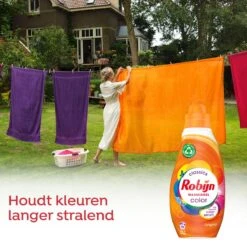 Robijn Klein & Krachtig Classics Color Vloeibaar Wasmiddel - 8 X 19 Wasbeurten - Voordeelverpakking -Huishoudelijke Schoonmaak 1200x1200 1210
