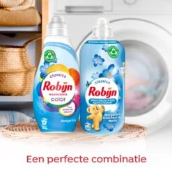 Robijn Klein & Krachtig Classics Color Morgenfris Vloeibaar Wasmiddel - 8 X 19 Wasbeurten - Voordeelverpakking -Huishoudelijke Schoonmaak 1200x1200 1243