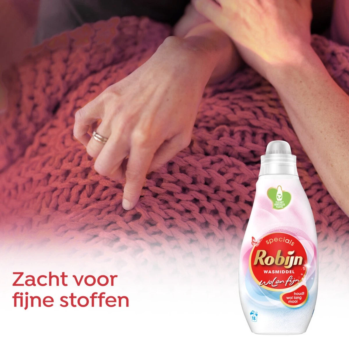 Robijn Specials Wol & Fijn Vloeibaar Wasmiddel 18 Wasbeurten 9 Robijn Specials Wol & Fijn Vloeibaar Wasmiddel 18 Wasbeurten - Afbeelding 7