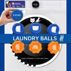 Salivio Laundryballs - 8x Wasbol Set - Huisdieren Haar Verwijderen - Wasbollen - Drogerballen - Energiebesparend - Wasverzachter - Milieuvriendelijk Wassen 10 Salivio Laundryballs - 8x Wasbol Set - Huisdieren Haar Verwijderen - Wasbollen - Drogerballen - Energiebesparend - Wasverzachter - Milieuvriendelijk Wassen -Huishoudelijke Schoonmaak 1200x1200 1505