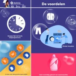 Salivio Laundryballs - 8x Wasbol Set - Huisdieren Haar Verwijderen - Wasbollen - Drogerballen - Energiebesparend - Wasverzachter - Milieuvriendelijk Wassen 11 Salivio Laundryballs - 8x Wasbol Set - Huisdieren Haar Verwijderen - Wasbollen - Drogerballen - Energiebesparend - Wasverzachter - Milieuvriendelijk Wassen -Huishoudelijke Schoonmaak 1200x1200 1506