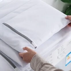 ForDig Wasnet Waszakjes (5 Stuks) Voor Lingerie En Fijne Was - Geschikt Voor Wasmachine - Met Rits - Wit -Huishoudelijke Schoonmaak 1200x1200 1531