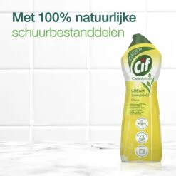Cif CleanBoost Cream Citroen Schuurmiddel - 8 X 750 Ml - Voordeelverpakking 12 Cif CleanBoost Cream Citroen Schuurmiddel - 8 X 750 Ml - Voordeelverpakking -Huishoudelijke Schoonmaak 1200x1200 1610