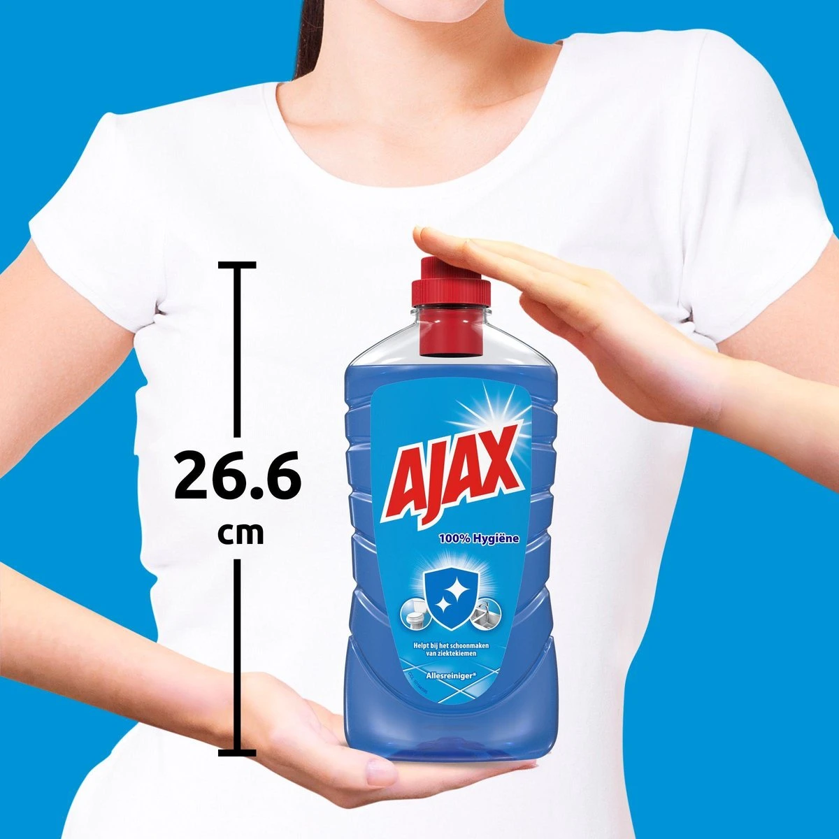 Ajax® Ajax Allesreiniger 100% Hygiene 6 X 1L - Voordeelverpakking 6 Ajax® Ajax Allesreiniger 100% Hygiene 6 X 1L - Voordeelverpakking - Afbeelding 4