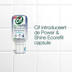 Cif Power & Shine Badkamer Ecorefill Capsule - 10 X 70 Ml - Voordeelverpakking 13 Cif Power & Shine Badkamer Ecorefill Capsule - 10 X 70 Ml - Voordeelverpakking -Huishoudelijke Schoonmaak 1200x1200 1693