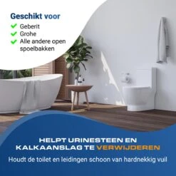Witte Toiletblokjes Voor Inbouwreservoir Voor O.a Geberit En Grohe - 25 Stuks - Met Lavendel - Vlekvrij - Stortbakblokjes 15 Witte Toiletblokjes Voor Inbouwreservoir Voor O.a Geberit En Grohe - 25 Stuks - Met Lavendel - Vlekvrij - Stortbakblokjes -Huishoudelijke Schoonmaak 1200x1200 1897