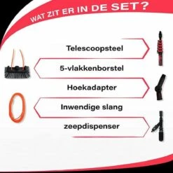 Aquascopic - Telescoopsteel Set Met Borstel - 7,2 Meter 16 Aquascopic - Telescoopsteel Set Met Borstel - 7,2 Meter -Huishoudelijke Schoonmaak 1200x1200 2018