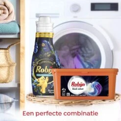 Robijn Black Velvet 3 In 1 Wascapsules Speciaal Voor De Zwarte Was - 29 Wasbeurten 10 Robijn Black Velvet 3 In 1 Wascapsules Speciaal Voor De Zwarte Was - 29 Wasbeurten -Huishoudelijke Schoonmaak 1200x1200 295