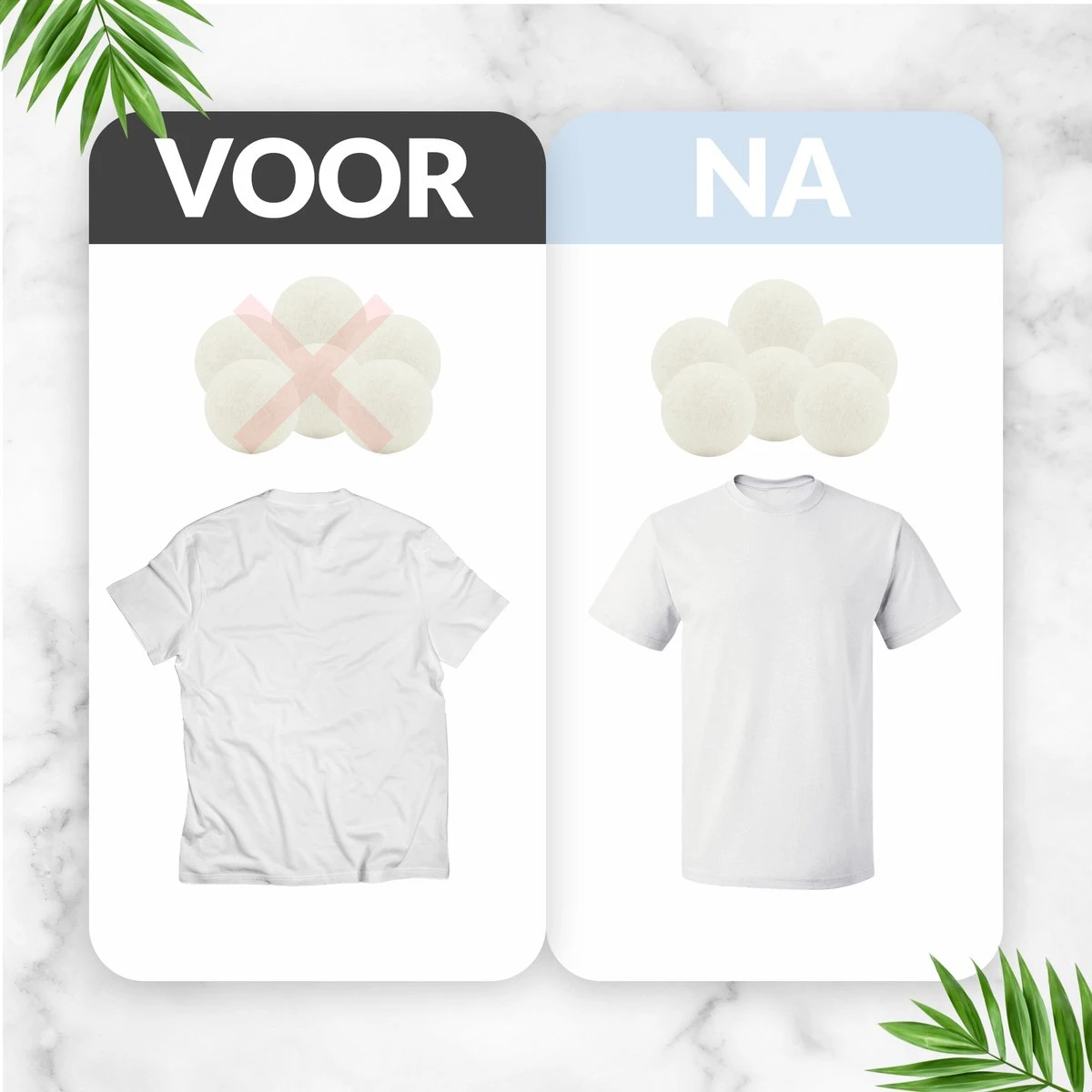 FAVE Drogerballen XL - 6 Stuks - Inclusief Opbergzakje - Wasbol - Wasballen - Doseerbol - Droogballen - Duurzaam 5 FAVE Drogerballen XL - 6 Stuks - Inclusief Opbergzakje - Wasbol - Wasballen - Doseerbol - Droogballen - Duurzaam - Afbeelding 3