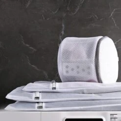 Merkloos Waszak 4 Delig - 1x Groot (50x60 Cm) - 1x Middel ( 40x50cm) - 1x Normaal (30x40cm) - 1x BH (17x15cm) -Huishoudelijke Schoonmaak 1200x1200 353