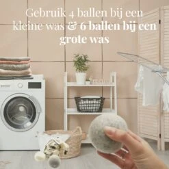 Goodlifehacks Originele XL 6 Stuks Drogerballen - Wasbollen - Wasverzachter - Zero Waste Dryerballs - Duurzaam - Herbruikbare Droogballen - Wit & Grijs - Energie Besparen 19 Goodlifehacks Originele XL 6 Stuks Drogerballen - Wasbollen - Wasverzachter - Zero Waste Dryerballs - Duurzaam - Herbruikbare Droogballen - Wit & Grijs - Energie Besparen -Huishoudelijke Schoonmaak 1200x1200 374