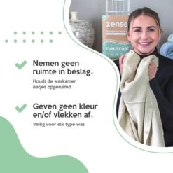 Zense Eco Wasmiddel Wasstrips - 72 Grote Wasbeurten - Lavendel - Wasmiddeldoekjes 16 Zense Eco Wasmiddel Wasstrips - 72 Grote Wasbeurten - Lavendel - Wasmiddeldoekjes -Huishoudelijke Schoonmaak 1200x1200 399