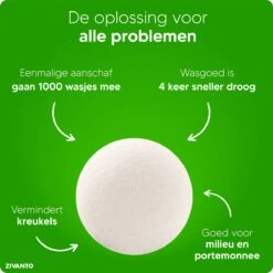 Drogerballen - Droogballen Voor Wasdrogers - Wasdrogerballen, Wasbollen & Wasballen - 100% Diervriendelijk, Duurzaam & Herbruikbaar - Duurzaam Cadeau - Energie Besparen - RWS Wol & Zero Waste - 6 Stuks Van Zivanto 14 Drogerballen - Droogballen Voor Wasdrogers - Wasdrogerballen, Wasbollen & Wasballen - 100% Diervriendelijk, Duurzaam & Herbruikbaar - Duurzaam Cadeau - Energie Besparen - RWS Wol & Zero Waste - 6 Stuks Van Zivanto -Huishoudelijke Schoonmaak 1200x1200 534