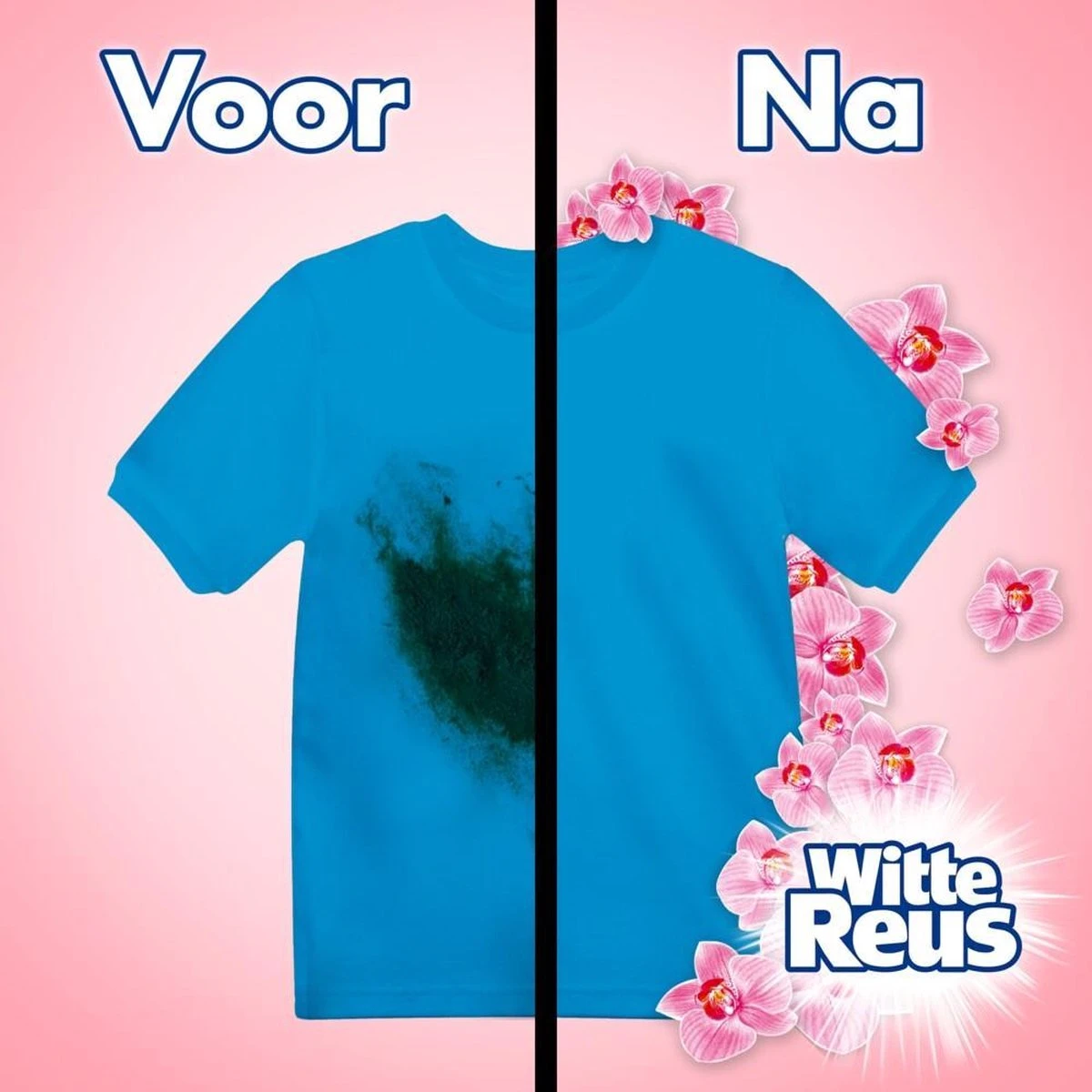 Witte Reus Vloeibaar Wasmiddel Frisse Reus Gel Orchidee Macadamia 1 Liter 4 Witte Reus Vloeibaar Wasmiddel Frisse Reus Gel Orchidee Macadamia 1 Liter - Afbeelding 2