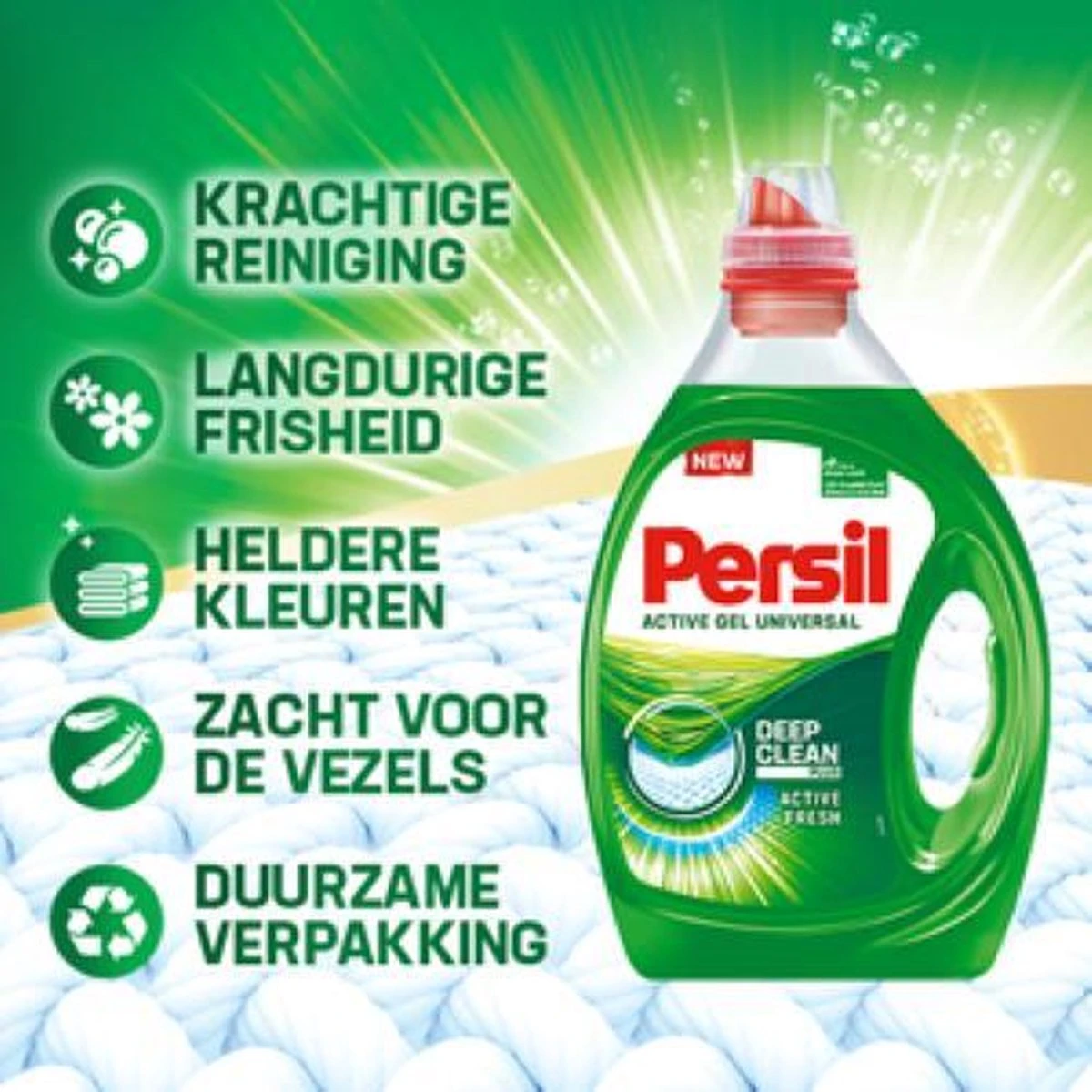 Persil® Persil Active Gel Universal - Vloeibaar Wasmiddel - Voordeelverpakking - 6 X 20 Wasbeurten 11 Persil® Persil Active Gel Universal - Vloeibaar Wasmiddel - Voordeelverpakking - 6 X 20 Wasbeurten - Afbeelding 9