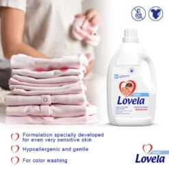 Lovela Baby - Hypoallergeen Wasmiddel Voor Het Wassen Van Gekleurde Baby- En Kinderkleding - 1.45 Liter 8 Lovela Baby - Hypoallergeen Wasmiddel Voor Het Wassen Van Gekleurde Baby- En Kinderkleding - 1.45 Liter -Huishoudelijke Schoonmaak 1200x1200 713