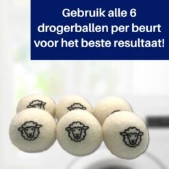 Waspakket - 6 Drogerballen - 2 Wasbollen - Maatschepje - Wasdoekje - Doseerbol - Wasbol - Doseerbollen 14 Waspakket - 6 Drogerballen - 2 Wasbollen - Maatschepje - Wasdoekje - Doseerbol - Wasbol - Doseerbollen -Huishoudelijke Schoonmaak 1200x1200 731