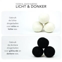 STEAMRS - 6x Wasdrogerballen - 100% Schapenwol - Verkort Droogtijd - Zachtere & Kreukloze Was 12 STEAMRS - 6x Wasdrogerballen - 100% Schapenwol - Verkort Droogtijd - Zachtere & Kreukloze Was -Huishoudelijke Schoonmaak 1200x1200 752