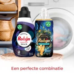 Robijn Klein & Krachtig Classics Black Velvet Vloeibaar Wasmiddel - 2 X 34 Wasbeurten - Voordeelverpakking -Huishoudelijke Schoonmaak 1200x1200 762