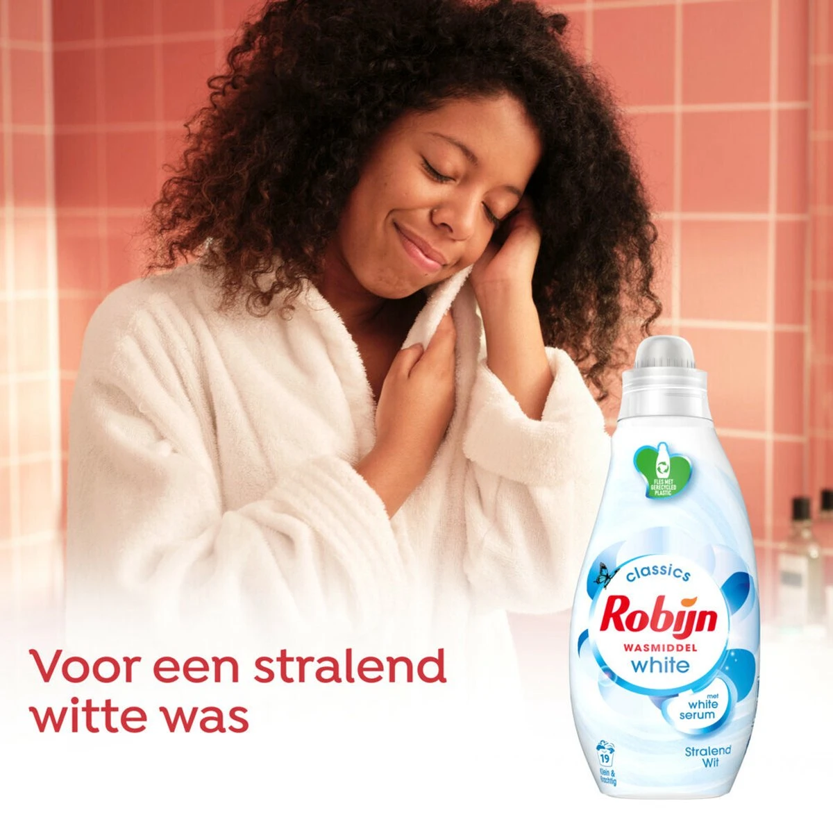 Robijn Klein & Krachtig Stralend Wit Vloeibaar Wasmiddel - 8 X 19 Wasbeurten - Voordeelverpakking 9 Robijn Klein & Krachtig Stralend Wit Vloeibaar Wasmiddel - 8 X 19 Wasbeurten - Voordeelverpakking - Afbeelding 7