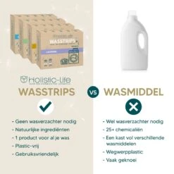Wasmiddeldoekjes - Ongeparfumeerd Wasstrips 128 Wasbeurten – Wasmiddel Wasdoekjes - Natuurlijke Wasverzachter – Vegan – Zero Waste 18 Wasmiddeldoekjes - Ongeparfumeerd Wasstrips 128 Wasbeurten – Wasmiddel Wasdoekjes - Natuurlijke Wasverzachter – Vegan – Zero Waste -Huishoudelijke Schoonmaak 1200x1200 943