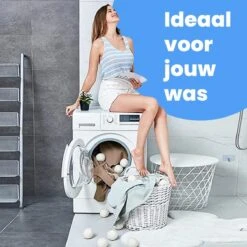 DRYQUICK Drogerballen- Wasbollen- Duurzaam Schapenwol - Herbruikbaar- 6 XL Wasballen Wit 16 DRYQUICK Drogerballen- Wasbollen- Duurzaam Schapenwol - Herbruikbaar- 6 XL Wasballen Wit -Huishoudelijke Schoonmaak 1200x1200 97