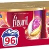 Fleuril Renew Color Caps - Wasmiddel Capsules - Voordeelverpakking - 8 X 12 Wasbeurten -Huishoudelijke Schoonmaak 1200x445