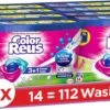Color Reus Power Caps Wascapsules - Wasmiddel Capsules - Voordeelverpakking - 8 X 14 Wasbeurten 2 Color Reus Power Caps Wascapsules - Wasmiddel Capsules - Voordeelverpakking - 8 X 14 Wasbeurten -Huishoudelijke Schoonmaak 1200x519 1