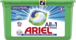 Ariel All In 1 Wasmiddel Pods Alpine - 3x43 Wasbeurten - Voordeelverpakking 29 Ariel All In 1 Wasmiddel Pods Alpine - 3x43 Wasbeurten - Voordeelverpakking -Huishoudelijke Schoonmaak 1200x640 5
