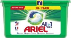 Ariel All In 1 Pods Regular Wasmiddel - Voordeelverpakking 3 X 37 Wasbeurten - Wasmiddel Pods 22 Ariel All In 1 Pods Regular Wasmiddel - Voordeelverpakking 3 X 37 Wasbeurten - Wasmiddel Pods -Huishoudelijke Schoonmaak 1200x643