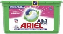 Ariel All In 1 Wasmiddel Pods Fresh Sensations - 3x43 Wasbeurten - Halfjaarbox -Huishoudelijke Schoonmaak 1200x652
