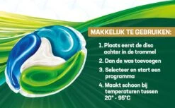 Persil® Persil 4in1 Discs Clean & Hygiene Wascapsules - Wasmiddel Capsules - Voordeelverpakking - 5 X 22 Wasbeurten 17 Persil® Persil 4in1 Discs Clean & Hygiene Wascapsules - Wasmiddel Capsules - Voordeelverpakking - 5 X 22 Wasbeurten -Huishoudelijke Schoonmaak 1200x742 2