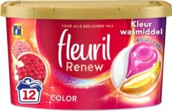 Fleuril Renew Color Caps - Wasmiddel Capsules - Voordeelverpakking - 8 X 12 Wasbeurten 16 Fleuril Renew Color Caps - Wasmiddel Capsules - Voordeelverpakking - 8 X 12 Wasbeurten -Huishoudelijke Schoonmaak 1200x772
