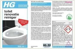 HG Toilet Renovatiekit - 500ml - Extreem Sterk - Volledige Kit 6 HG Toilet Renovatiekit - 500ml - Extreem Sterk - Volledige Kit -Huishoudelijke Schoonmaak 1200x784 1