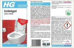 HG Toiletgel Extra Sterk - 500ml - Verwijdert De Hardnekkigste Aanslag - Tast Niet Glazuur, Roestvrijstaal En Chroom Niet Aan - Biologisch Afbreekbaar 7 HG Toiletgel Extra Sterk - 500ml - Verwijdert De Hardnekkigste Aanslag - Tast Niet Glazuur, Roestvrijstaal En Chroom Niet Aan - Biologisch Afbreekbaar -Huishoudelijke Schoonmaak 1200x786 1