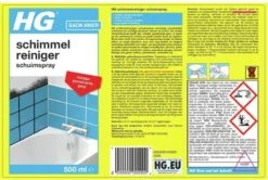 HG Schimmelreiniger Schuimspray - 500ml - De NR 1 Schimmelverwijderaar - Vernietigt De Hardnekkigste Schimmel - Optimale Hechting - Snel Resultaat 7 HG Schimmelreiniger Schuimspray - 500ml - De NR 1 Schimmelverwijderaar - Vernietigt De Hardnekkigste Schimmel - Optimale Hechting - Snel Resultaat -Huishoudelijke Schoonmaak 1200x806