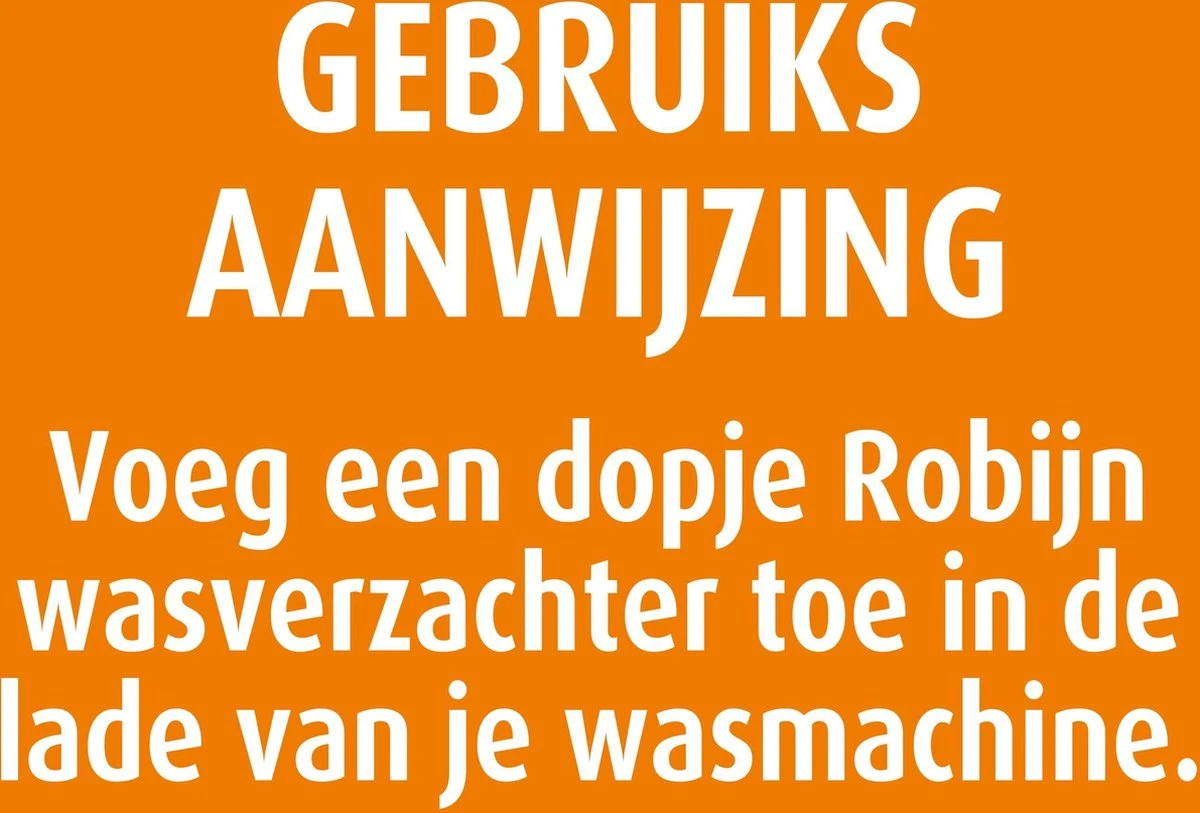 Robijn Orange Rush Wasverzachter - 8 X 30 Wasbeurten - Voordeelverpakking 7 Robijn Orange Rush Wasverzachter - 8 X 30 Wasbeurten - Voordeelverpakking - Afbeelding 5