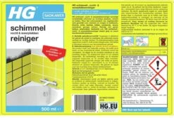 HG Schimmelreiniger - 500ml - De NR 1 Schimmelverwijderaar - Vernietigt De Hardnekkigste Schimmel - Geschikt Voor De Badkamer, Tegel-, Siliconenvoegen, Stucwerk 6 HG Schimmelreiniger - 500ml - De NR 1 Schimmelverwijderaar - Vernietigt De Hardnekkigste Schimmel - Geschikt Voor De Badkamer, Tegel-, Siliconenvoegen, Stucwerk -Huishoudelijke Schoonmaak 1200x814 3