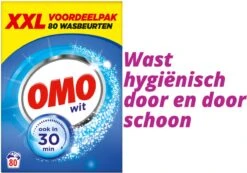 Omo Wit XXL Waspoeder 80 Wasbeurten 19 Omo Wit XXL Waspoeder 80 Wasbeurten -Huishoudelijke Schoonmaak 1200x841