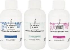 WasparfumBlauwe Diamant, Schone Druppels, Musk & Lotus Set 3 Geuren 150ml