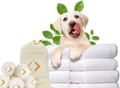 LuxerLiving Wasbol Set Van 6 - Droogt Tot 30% Sneller - Wasverzachter - Droger Ballen - Dryer Balls - Ecologisch - 100% Wol 12 LuxerLiving Wasbol Set Van 6 - Droogt Tot 30% Sneller - Wasverzachter - Droger Ballen - Dryer Balls - Ecologisch - 100% Wol -Huishoudelijke Schoonmaak 1200x879