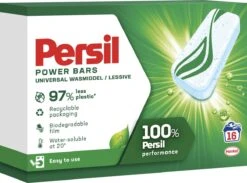 Persil® Persil Power Bars Universal Wasmiddel - Voordeelverpakking - 9 X 16 Wasbeurten 15 Persil® Persil Power Bars Universal Wasmiddel - Voordeelverpakking - 9 X 16 Wasbeurten -Huishoudelijke Schoonmaak 1200x889