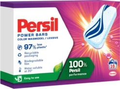 Persil® Persil Power Bars Kleur Wasmiddel - Voordeelverpakking - 9 X 16 Wasbeurten -Huishoudelijke Schoonmaak 1200x889 3