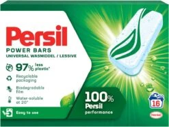 Persil® Persil Power Bars Universal Wasmiddel - Voordeelverpakking - 9 X 16 Wasbeurten 23 Persil® Persil Power Bars Universal Wasmiddel - Voordeelverpakking - 9 X 16 Wasbeurten -Huishoudelijke Schoonmaak 1200x904