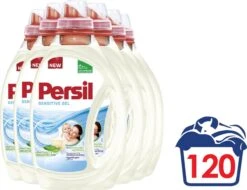 Persil® Persil Sensitive Gel - Vloeibaar Wasmiddel - Baby En Gevoelige Huid - Voordeelverpakking - 6 X 20 Wasbeurten 23 Persil® Persil Sensitive Gel - Vloeibaar Wasmiddel - Baby En Gevoelige Huid - Voordeelverpakking - 6 X 20 Wasbeurten -Huishoudelijke Schoonmaak 1200x923