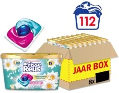 Frisse Reus Power Caps Lotus Amandel Wascapsules - Wasmiddel Capsules - Voordeelverpakking - 8 X 14 Wasbeurten 19 Frisse Reus Power Caps Lotus Amandel Wascapsules - Wasmiddel Capsules - Voordeelverpakking - 8 X 14 Wasbeurten -Huishoudelijke Schoonmaak 1200x931