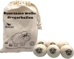 Drogerballen 6 Stuks - Wasbol - Droogballen - Herbruikbare Wasbollen - Wasverzachter - Wasdrogerballen - Doseerbol
