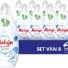 Robijn Klein & Krachtig Stralend Wit Vloeibaar Wasmiddel - 8 X 19 Wasbeurten - Voordeelverpakking 1 Robijn Klein & Krachtig Stralend Wit Vloeibaar Wasmiddel - 8 X 19 Wasbeurten - Voordeelverpakking -Huishoudelijke Schoonmaak 1200x971 4