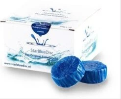 StarBlueDisc 12 Stuks Toiletblokjes Halfjaar Verpakking Blauw -Huishoudelijke Schoonmaak 1200x982