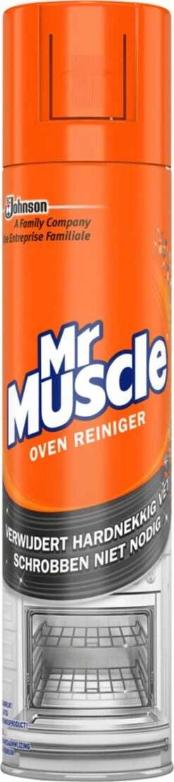 Mr Muscle Ovenreiniger Spray - 3 X 300 Ml - Voordeelverpakking -Huishoudelijke Schoonmaak 268x1200